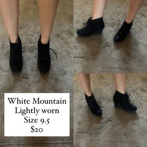 White Mountain Black Woman’s Bootie